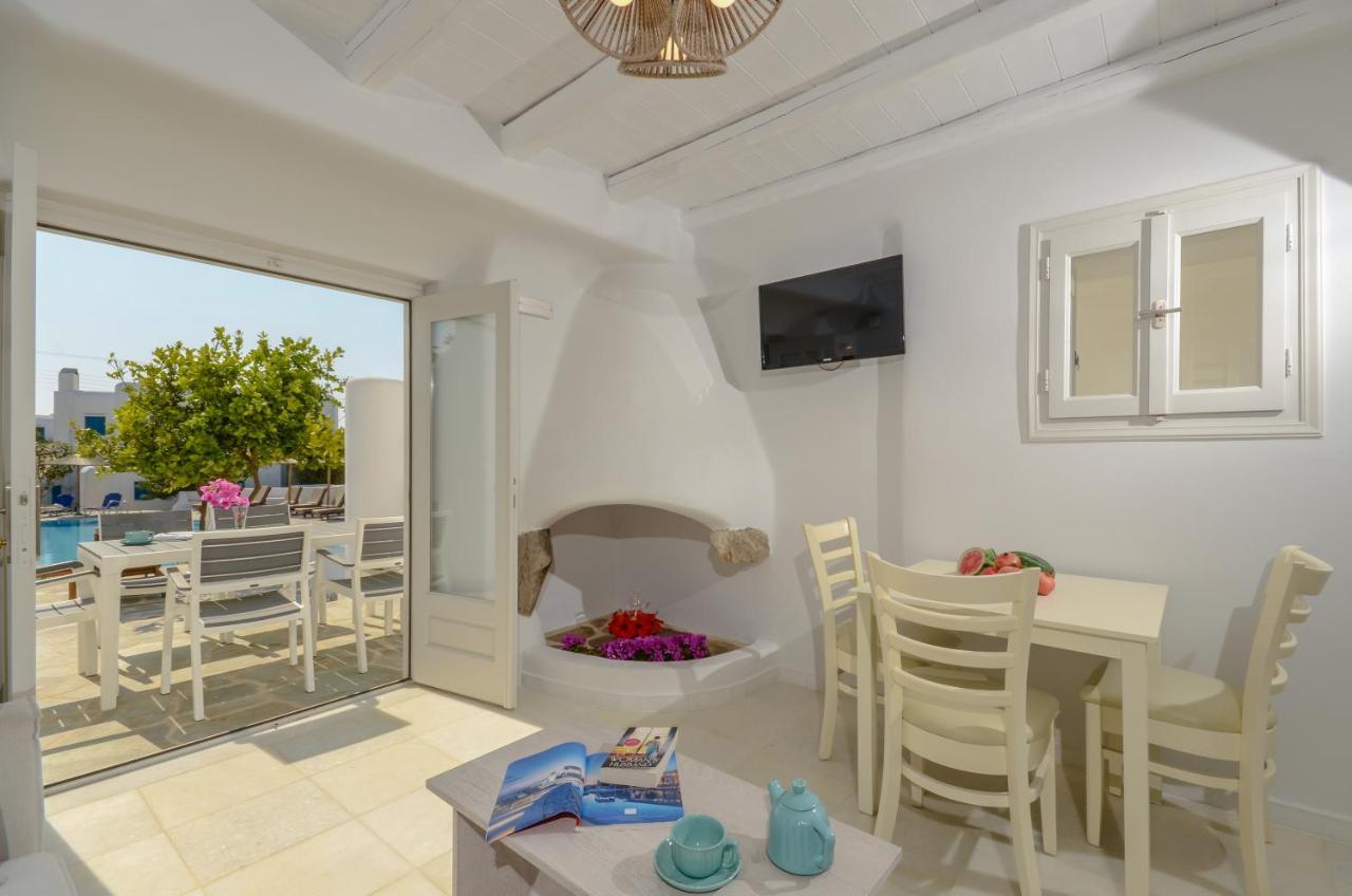 Naxian Queen Luxury Villas & Suites Айя-Анна Экстерьер фото